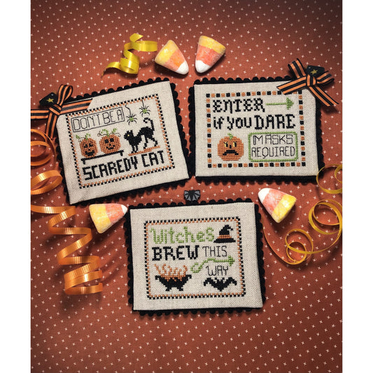 ScissorTail Designs ~ Halloween Party Signs Pattern