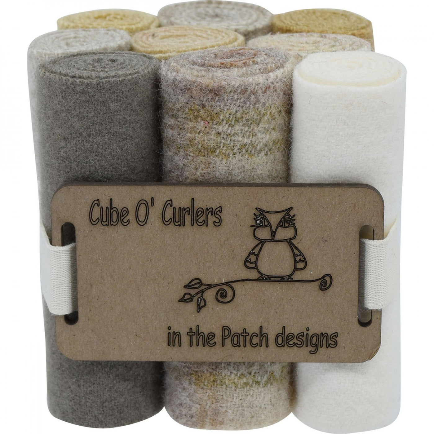 In The Patch Designs Curler Cube ~ Neutrals