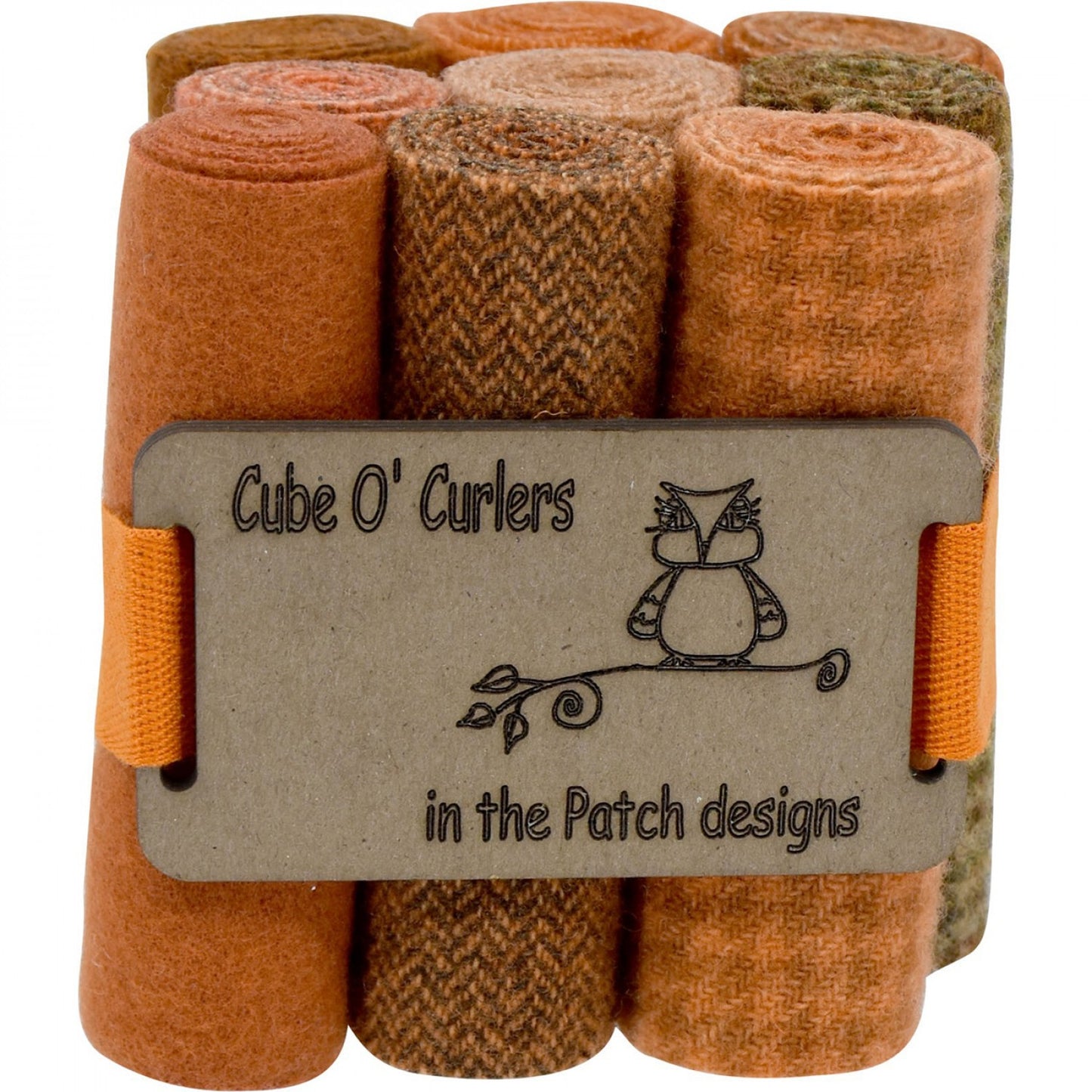 In The Patch Designs Curler Cube ~ Oranges