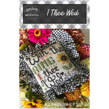 Stitching with the Housewives ~ I Thee Wed Pattern