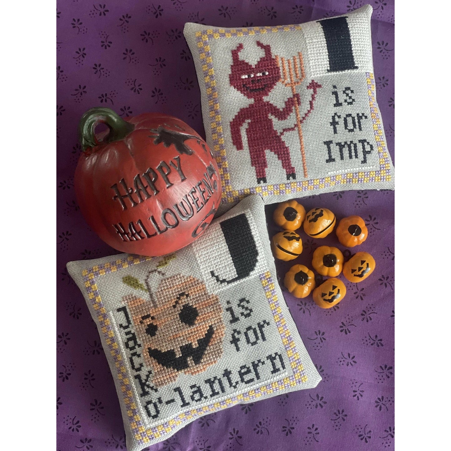 Romy's Creations ~ Halloween Alphabet I and J Pattern