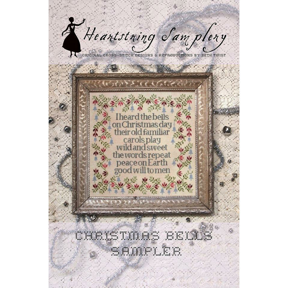 Heartstring Samplery ~ Christmas Bells Sampler Pattern