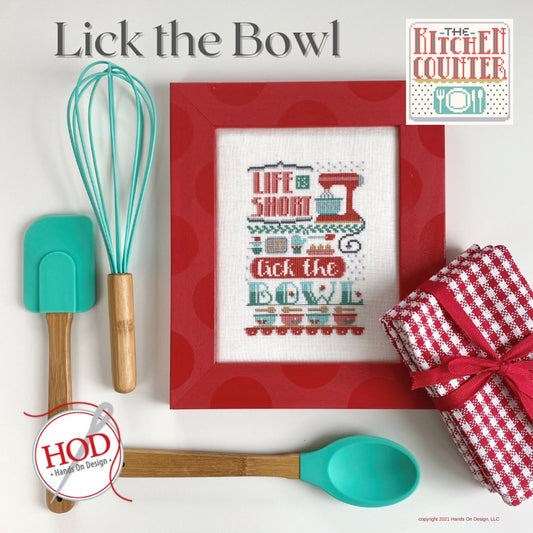 Hands on Designs ~ The Kitchen Counter Series ~ Lick the Bowl Pattern