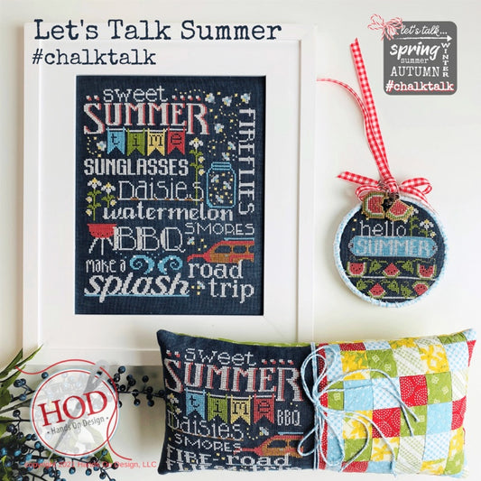 Hands on Designs ~ Let's Talk Summer - #Chalktalk Pattern