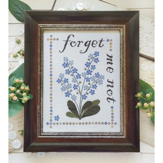 Hello from Liz Mathews ~ Forget Me Not Pattern
