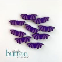JABC ~ Fright This Way Purple Bat Beads