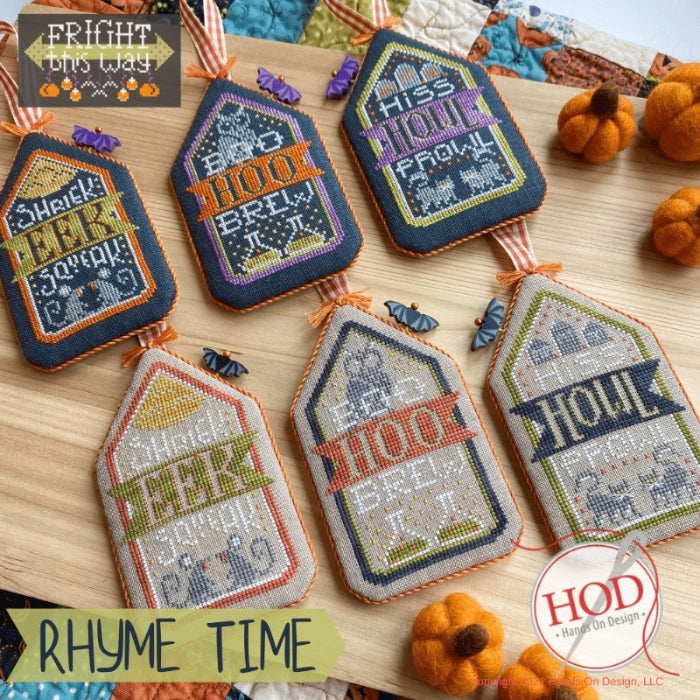 Hands On Design ~ Fright This Way - Rhyme Time Pattern