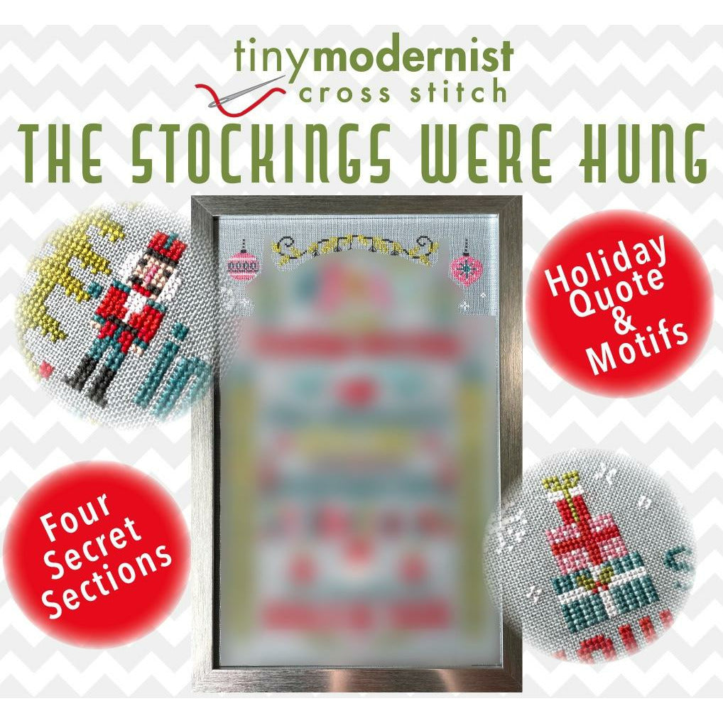 Tiny Modernist ~ The Stockings Were Hung Pattern Part 1