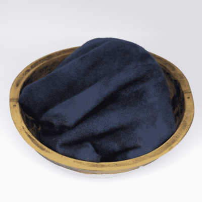 Blackberry Primitives ~  Indigo Wool Fabric Fat Quarter