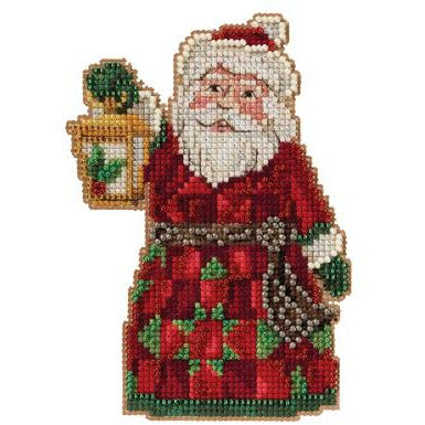 2021 Jim Shore Series ~ Santa with Lantern Cross Stitch Kit