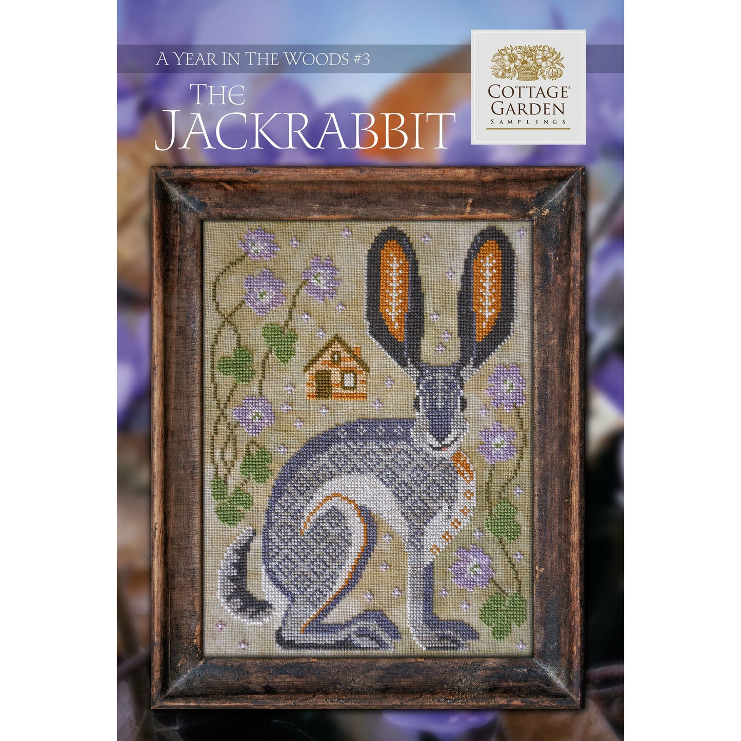 Cottage Garden Samplings ~ A Year In The Woods ~ The Jackrabbit Pattern #3