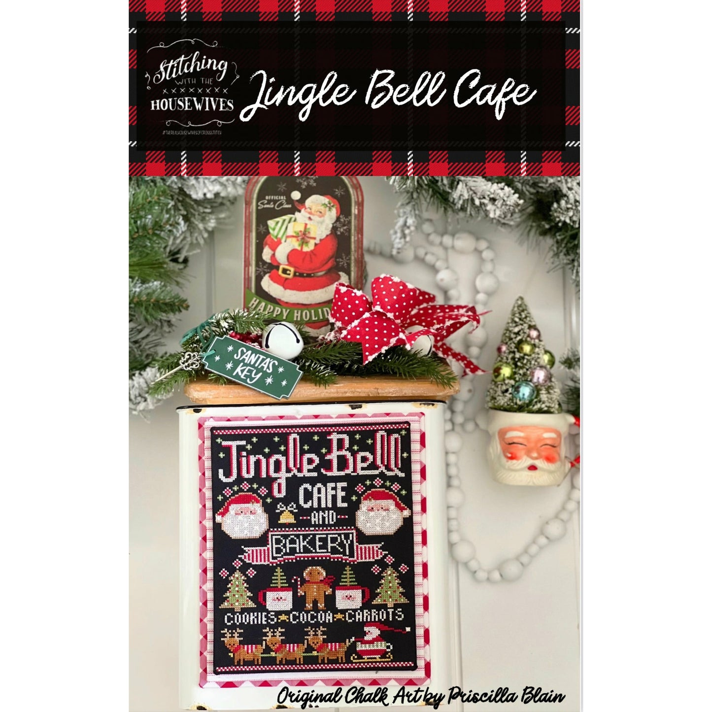 Stitching with the Housewives ~ Jingle Bell Cafe Pattern