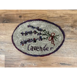 Payton's Primitives Rug Hooking Pattern ~ Lavender