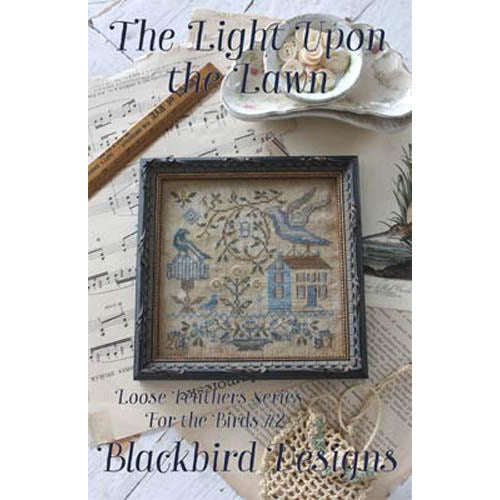 Blackbird Designs ~ Loose Feathers 2 - Light Upon Lawn Pattern