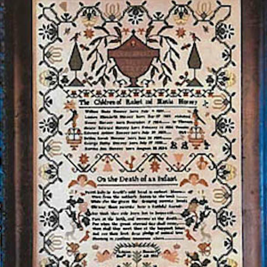 Louisa Horsey 1838 Sampler Cross Stitch Pattern