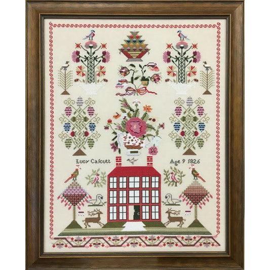 Miss Lucy Calcutt 1826 Sampler Pattern