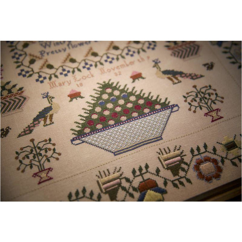 Hands Across The Sea | Mary Lock 1832 Sampler Pattern Booklet