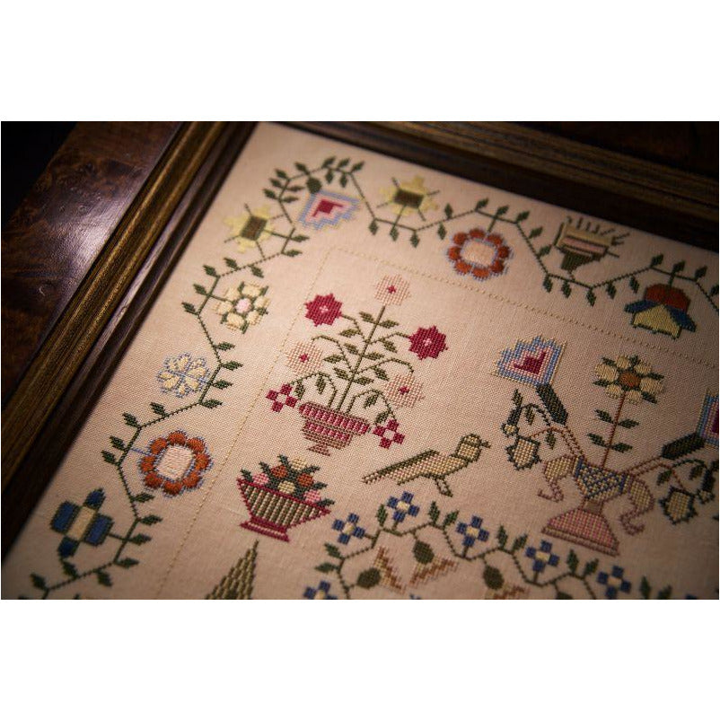 Hands Across The Sea | Mary Lock 1832 Sampler Pattern Booklet