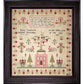 Hands Across The Sea ~ Mary Goodwin 1798 Reproduction Sampler Pattern
