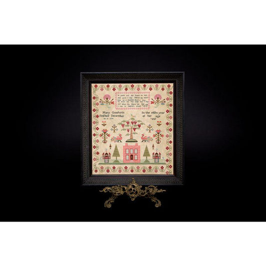 Hands Across The Sea ~ Mary Goodwin 1798 Reproduction Sampler Pattern