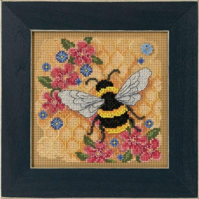 2022 Spring Buttons & Beads ~ Honey Bee Cross Stitch Kit