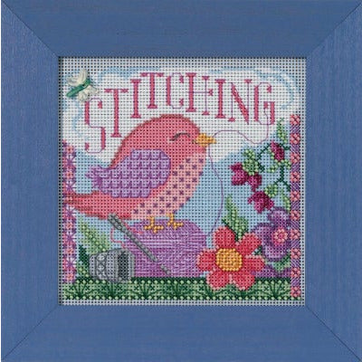 2022 Spring Buttons & Beads ~ Stitching Cross Stitch Kit