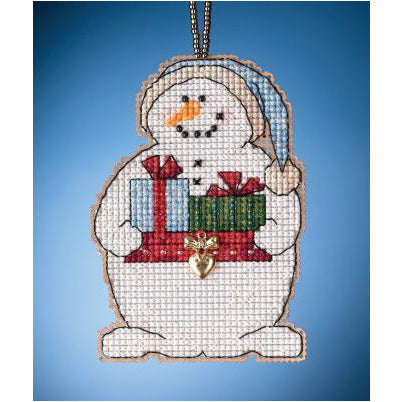 2021 Snow Fun Charmed Ornament ~ Giving Snowman