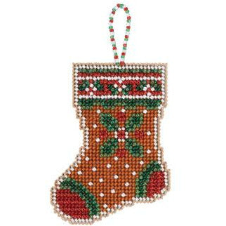 Beaded Holiday 2021 ~ Gingerbread Stocking