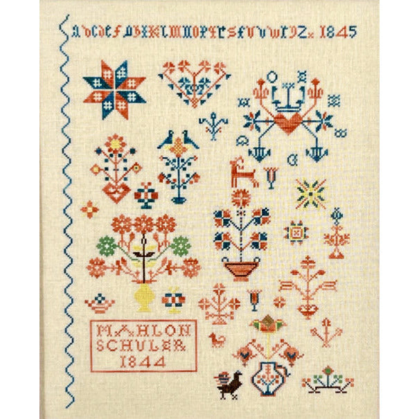 Queenstown Sampler Designs ~ Mahlon Schuler Sampler