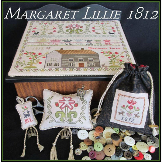 The Scarlett House | Margaret Lillie 1812 Sampler Pattern
