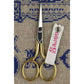 Sajou Marly 4" Embroidery Scissors ~ Gold Plated