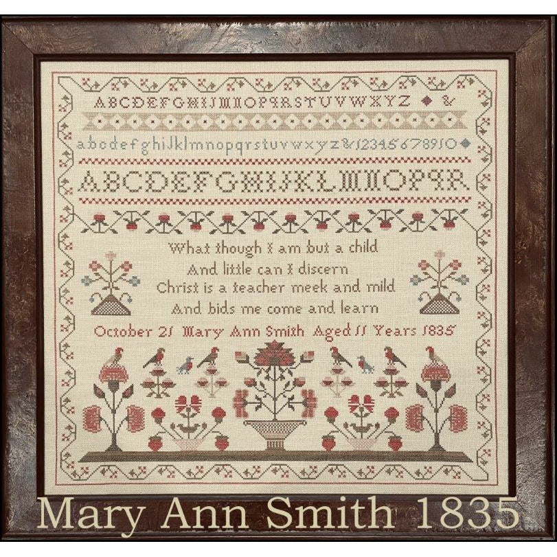 The Scarlett House ~ Mary Ann Smith 1835 Pattern
