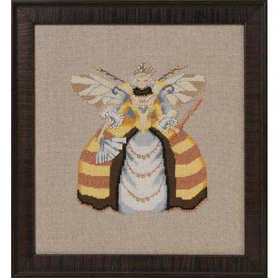 Miss Queen Bee Cross Stitch Pattern