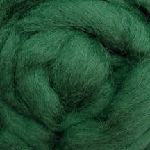 Wistyria Editions ~ Moss Wool Roving 0.25 oz