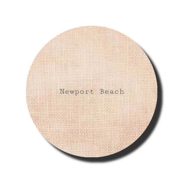 Needle & Flax ~ 46 ct. Newport Beach Bergen Linen