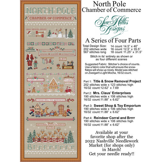 Sue Hillis Designs ~ North Pole Chamber of Commerce Pattern