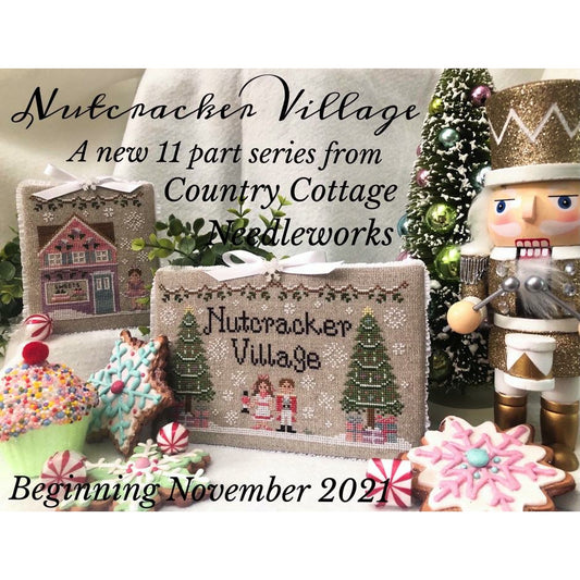 Country Cottage Needleworks - Nutcracker Village ~ Clara and the Prince Pattern 1