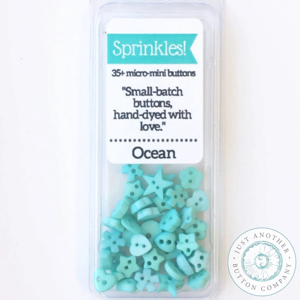 JABC ~ Ocean Sprinkles Button Pack