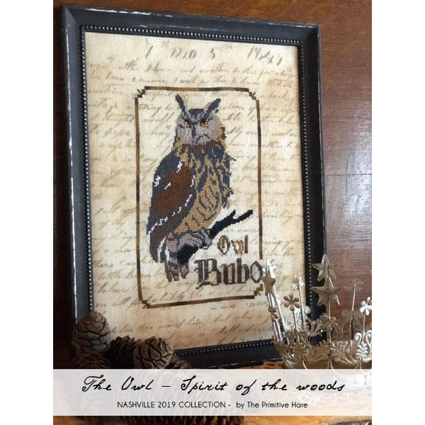 Primitive Hare ~ The Owl - Spirits of the Woods Pattern