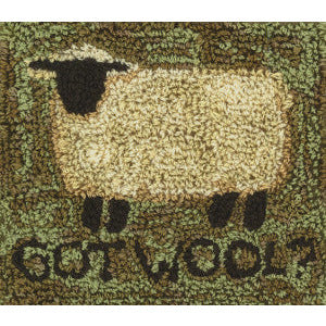 Teresa Kogut ~  Got Wool? Punchneedle Pattern