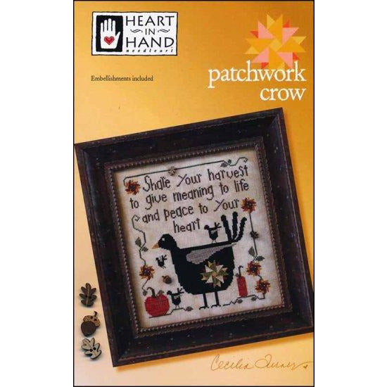 Heart in Hand ~ Patchwork Crow Pattern