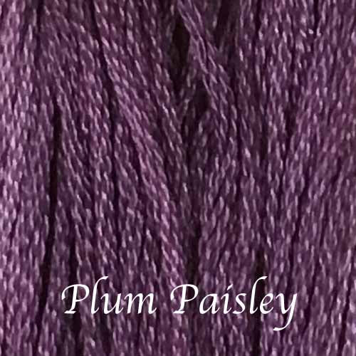 Plum Paisley