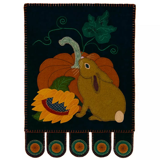 Jerome Thomas ~ Pumpkin Eater Wool Applique Pattern