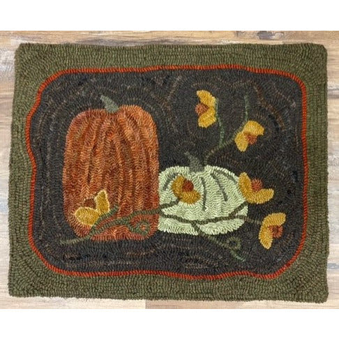 Payton's Primitives Rug Hooking Pattern ~ Pumpkin Spice