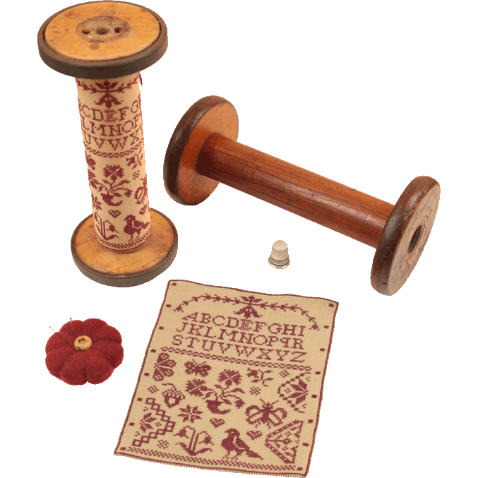 With My Needle ~ Quaker Sampling VI Pattern – Hobby House Needleworks