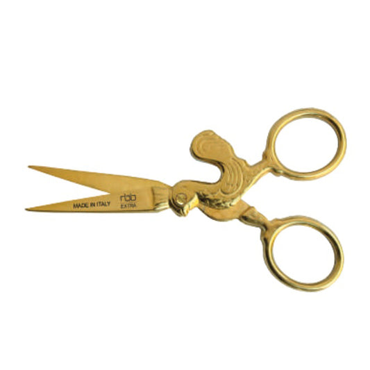 RBB by Gimap ~ Gold Embroidery Scissors ~ Rooster Gold