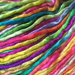 Deco Silk Yarn 1 Ply S2 ~ Rainbow 5 yds