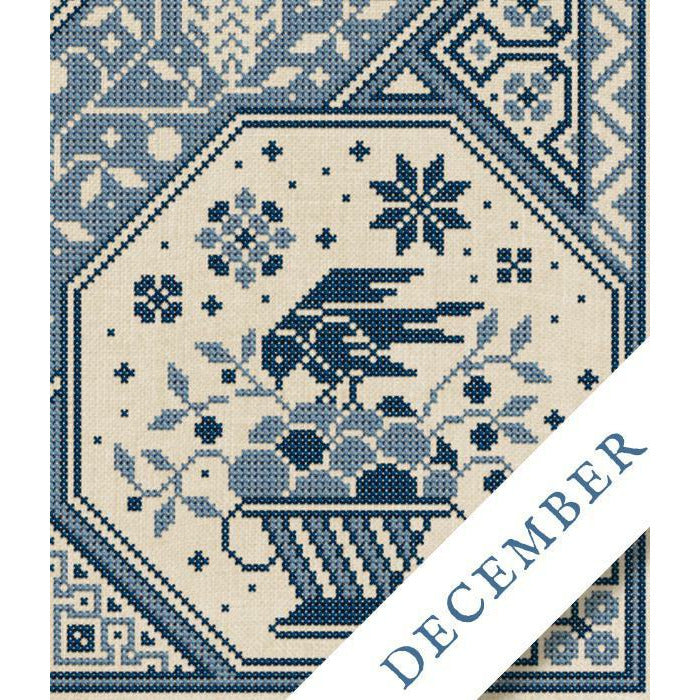Modern Folk Embroidery ~ SAL 2021 Part 12 ~ The Fruit of Plenty December Pattern