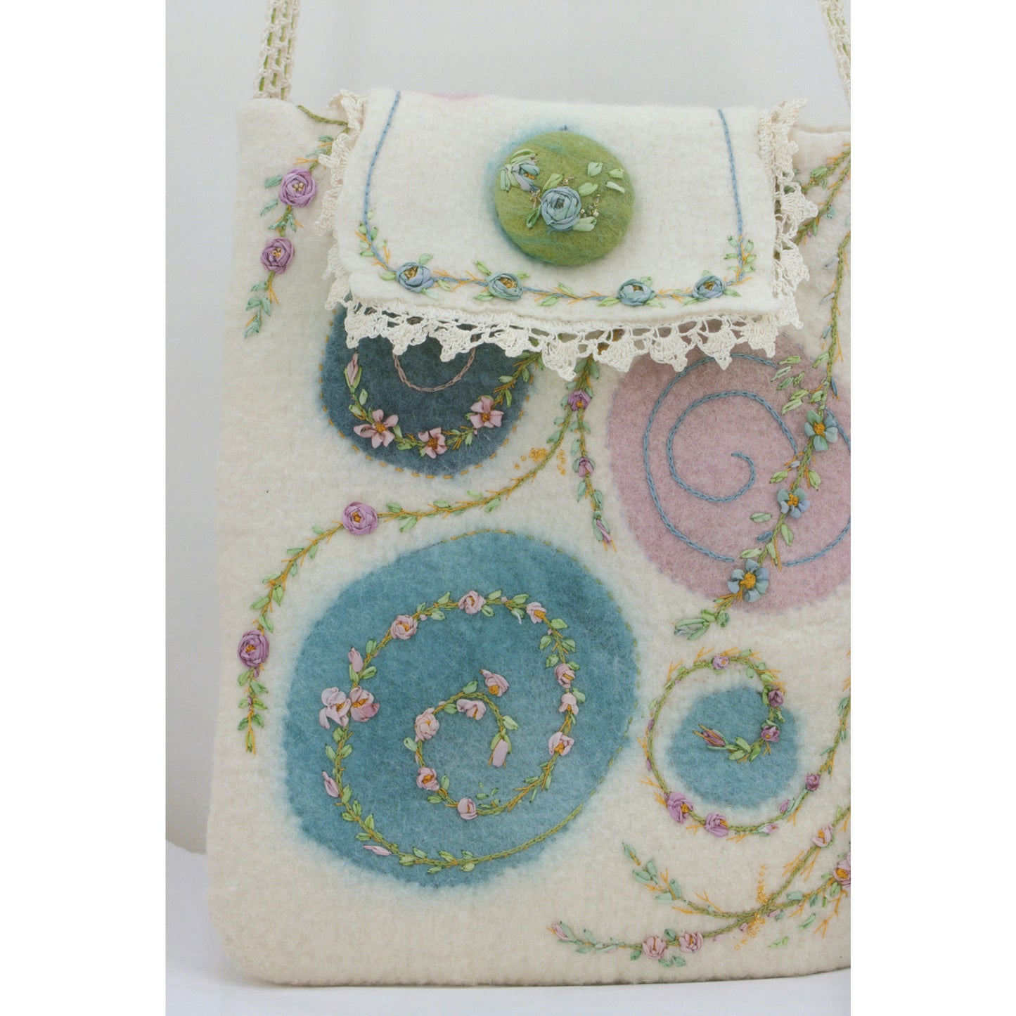 The Art of Felting & Silk Ribbon Embroidery