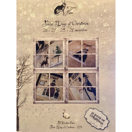 Primitive Hare ~ The Primitive Hare ~ 12 Days of Christmas: 1-4 Pattern